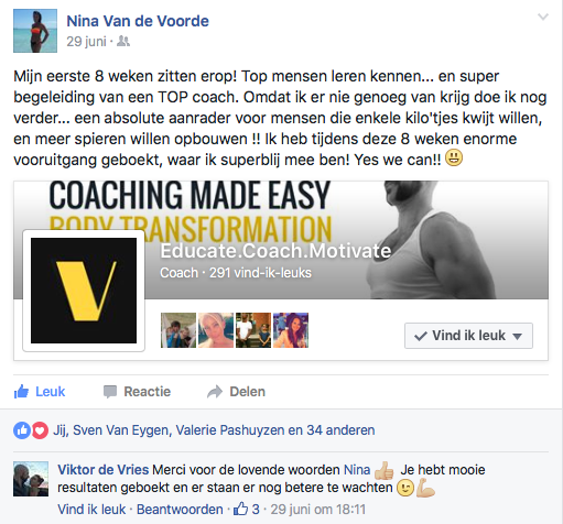 Testimonial from Nina